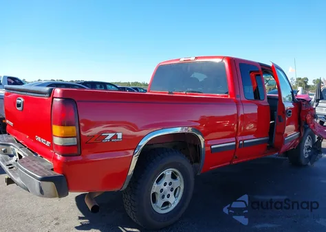 2001 Chevrolet Silverado 1500 Lt from USA, damaged, VIN 1GCEK19T91E241479
